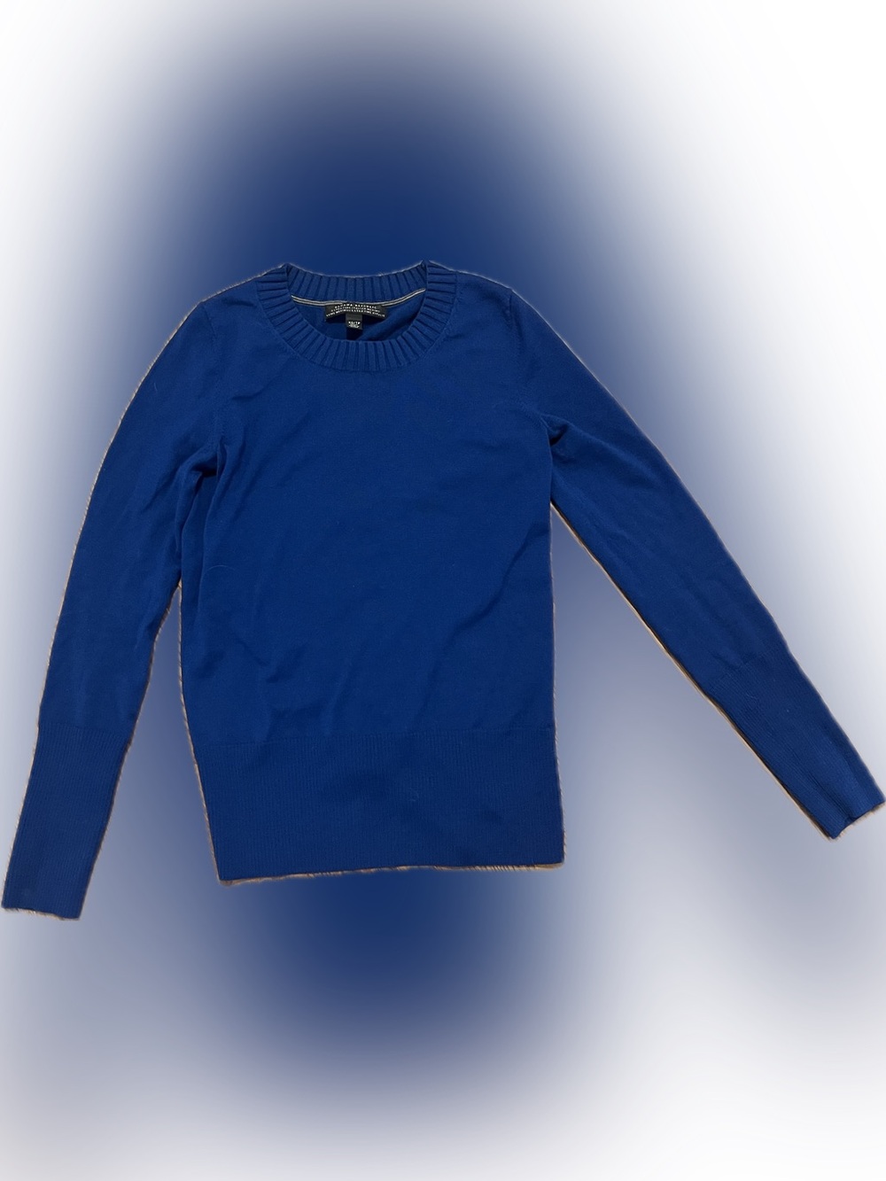 Banana republic royal blue italian wool sweater